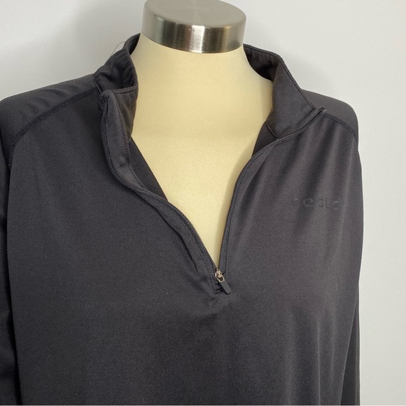 Tesla Black Quarter Zip Pullover - Picture 4 of 7